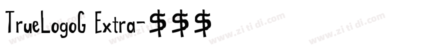 TrueLogoG Extra字体转换